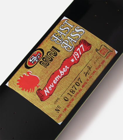 Snack Roger Krebs Fast Pass November 1977 Deck