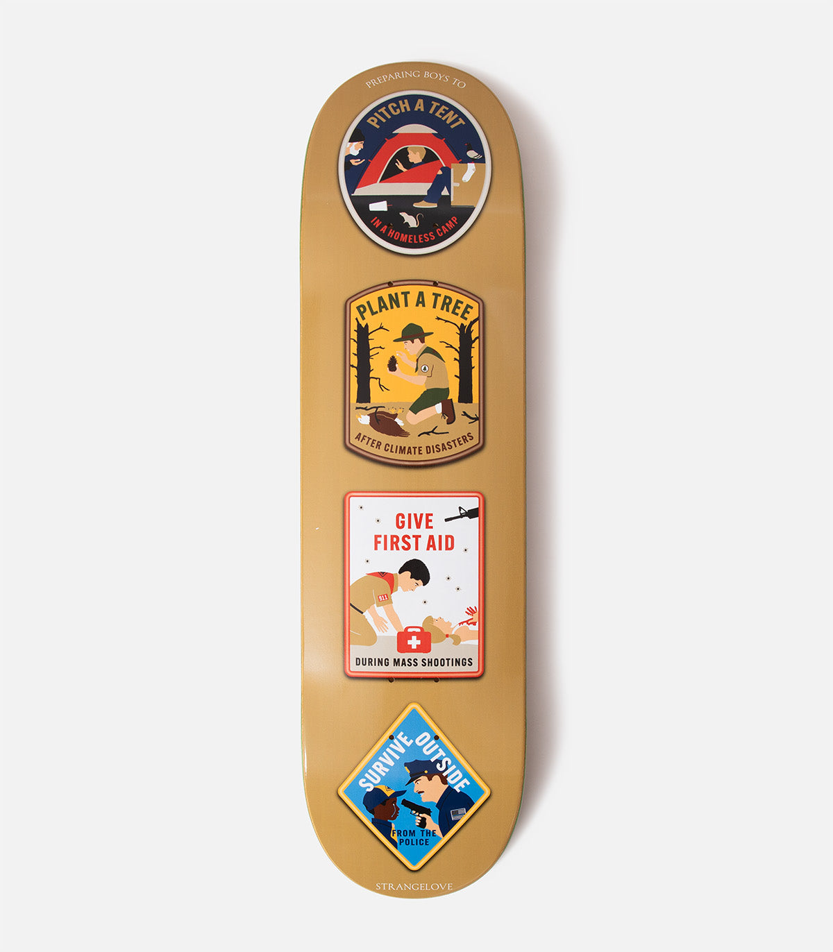 StrangeLove Preparing Boys Deck