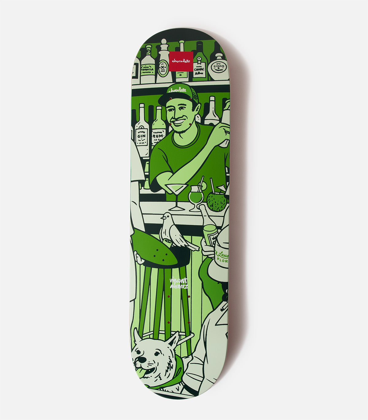 Chocolate Vincent Alvarez Bar Series III Deck