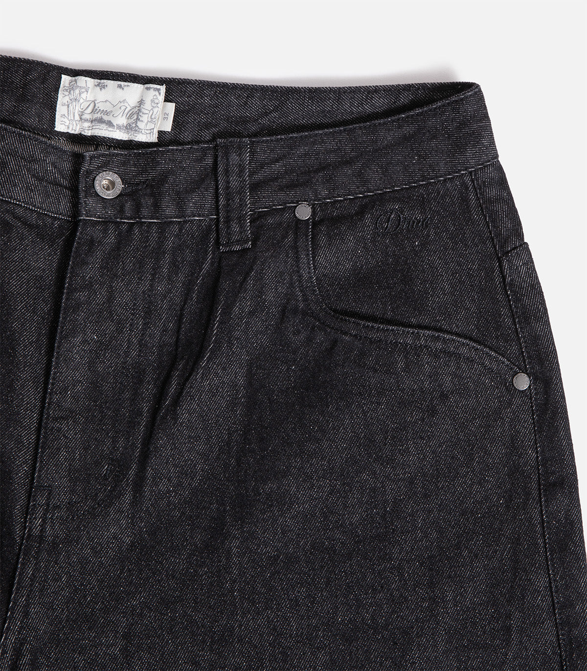Dime Baggy Denim Shorts