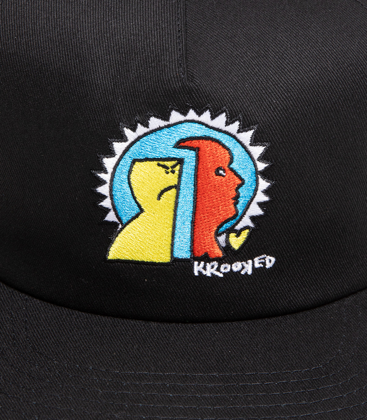 Krooked Mad Back Snapback Hat