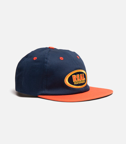 Real Oval Embroidered Strapback Hat