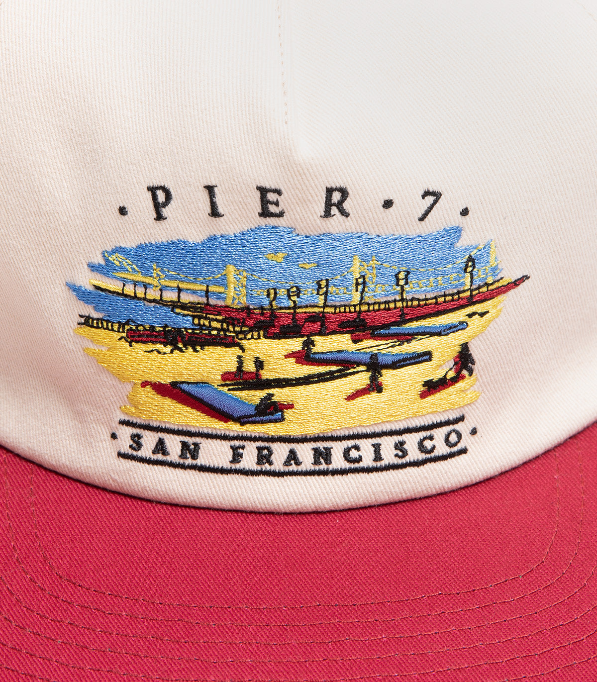 Real Pier 7 Snapback Hat