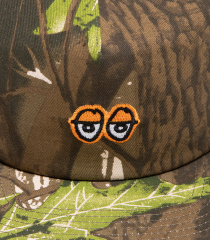 Krooked Eyes Camo Snapback Hat