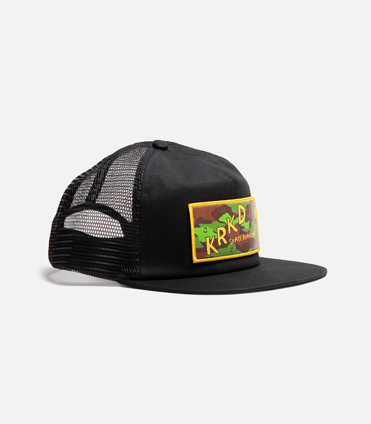 Krooked Kamo Snapback Mesh Hat