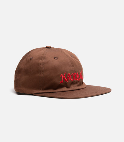 Krooked Double OK Script Strapback Hat