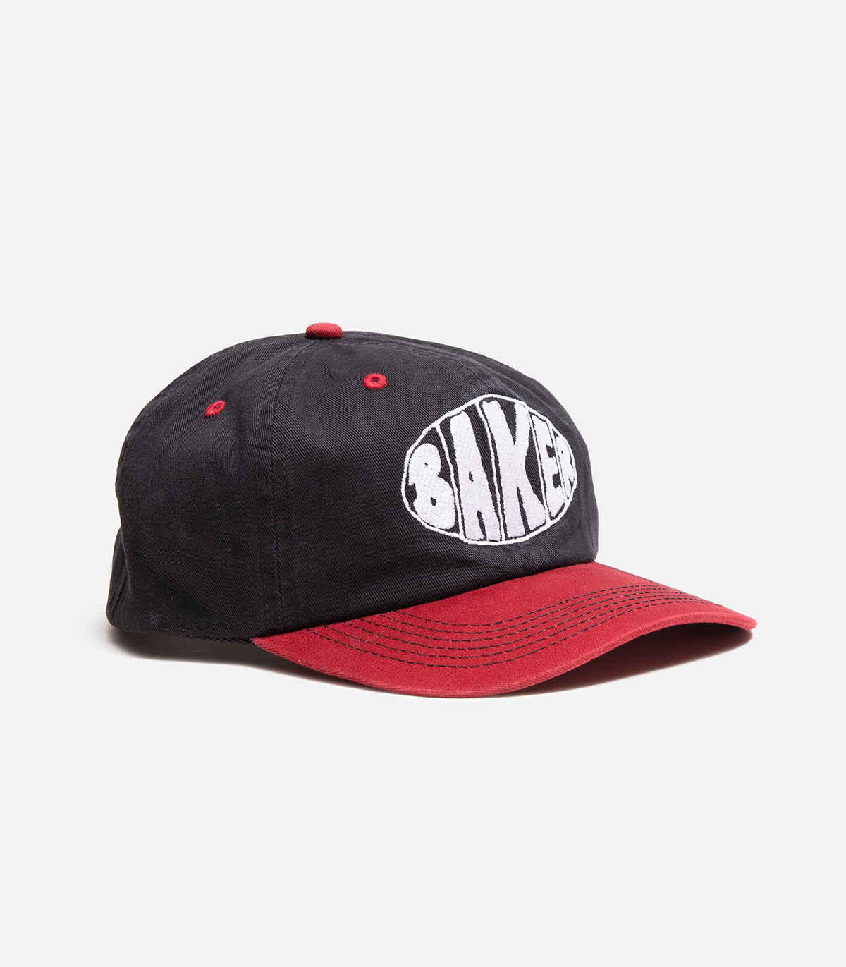 Baker Sprayed Oval Snapback Hat