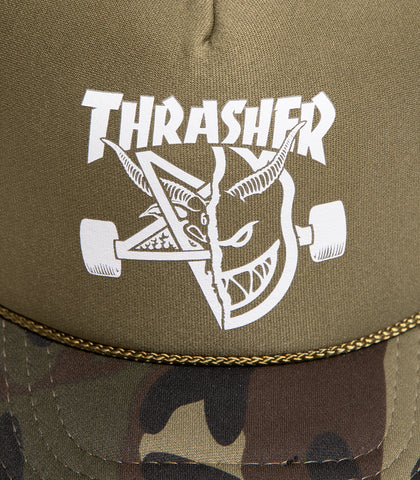 Thrasher X Spitfire Thrash & Burn Trucker Hat