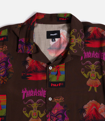 Huf X Thrasher Hawaiian Shirt