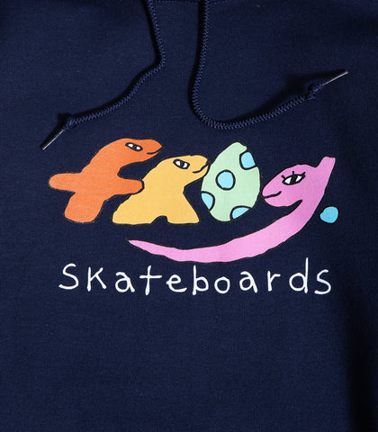 Frog Dino Logo Hooded Sweatshirt