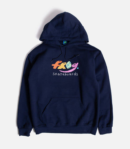 Frog Dino Logo Hooded Sweatshirt