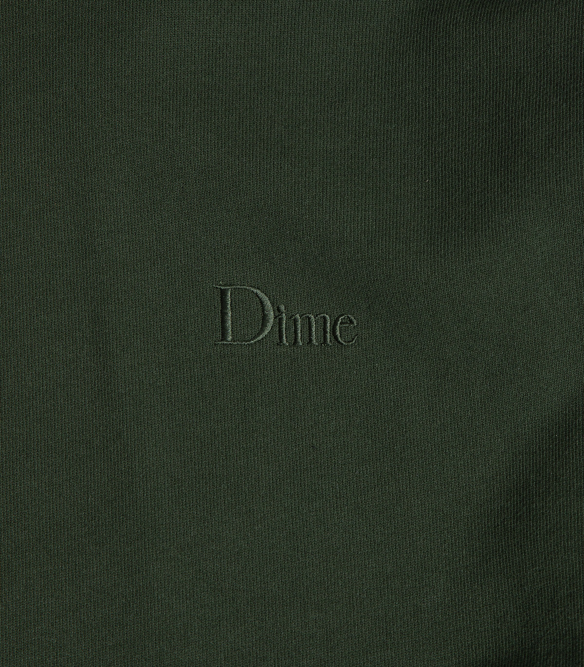 Dime Classic Small Logo Hooded Sweatshirt