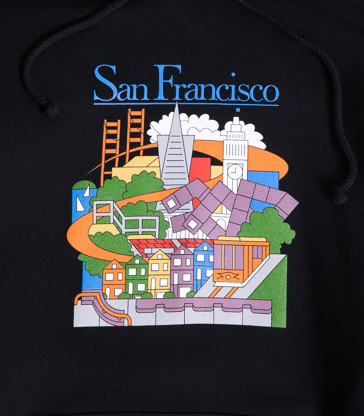 Real SF Travel Hooded Sweatshirt