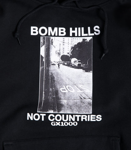 GX1000 Bomb Hills Not Countries Hooded Sweatshirt