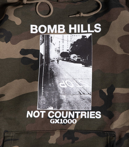 GX1000 Bomb Hills Not Countries Hooded Sweatshirt