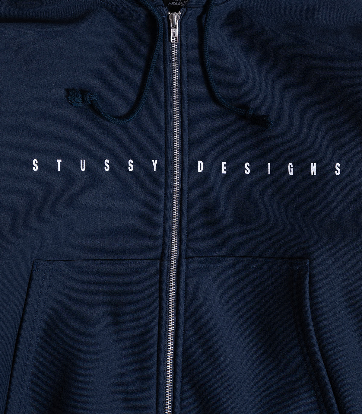 Stussy S Box Zip Up Hooded Sweatshirt