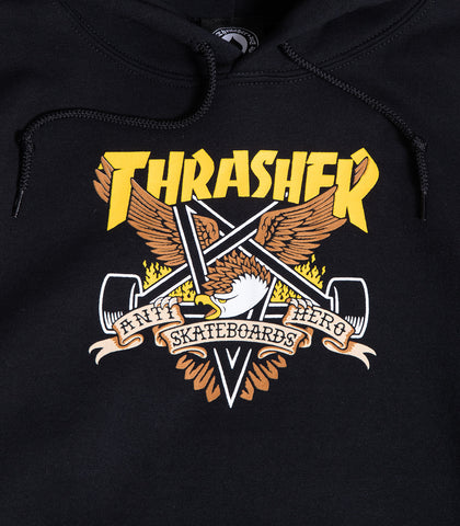 Thrasher X Antihero Eaglegram Hooded Sweatshirt