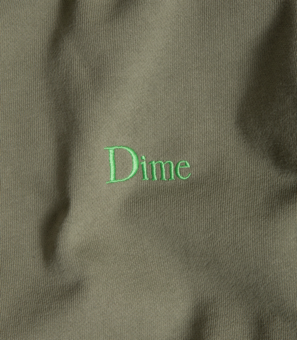 Dime Classic Small Logo Hooded Sweatshirt