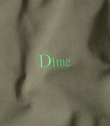 Dime Classic Small Logo Hooded Sweatshirt