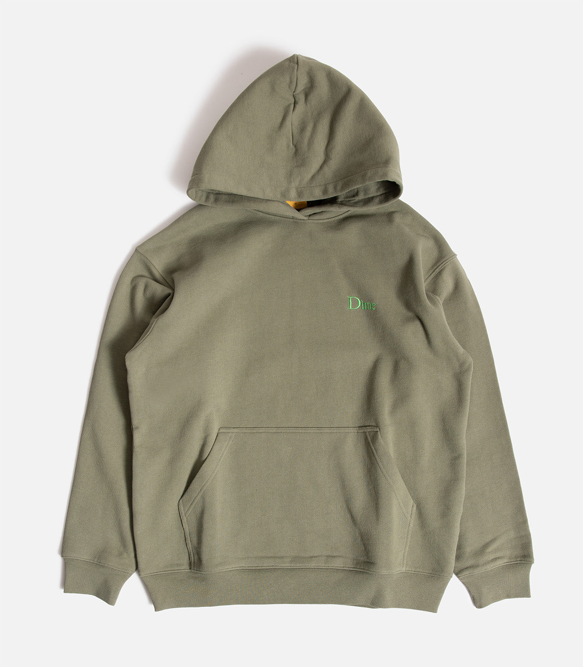 Dime Classic Small Logo Hooded Sweatshirt