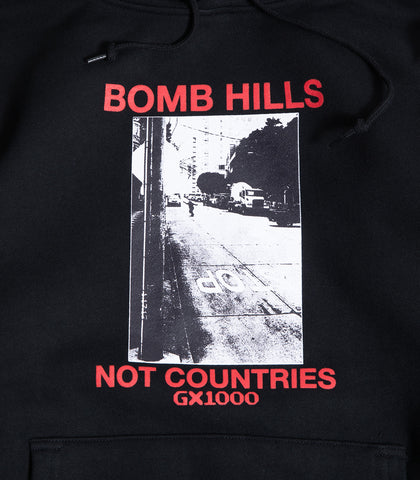 GX1000 Bomb Hills Not Countries Hooded Sweatshirt