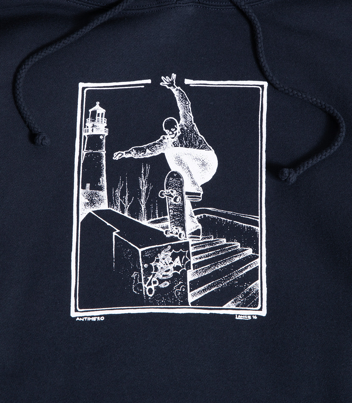 Antihero BA Lance Mountain Hooded Sweatshirt