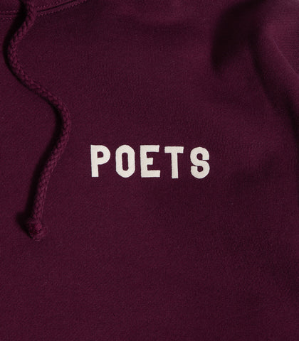 Poets OG Small Flocked Hooded Sweatshirt