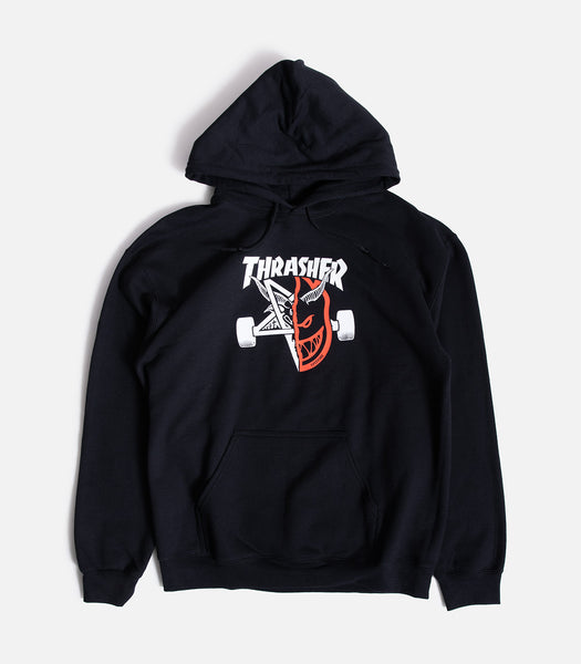 Thrasher X Spitfire Thrash & Burn Hooded Sweatshirt – Atlas