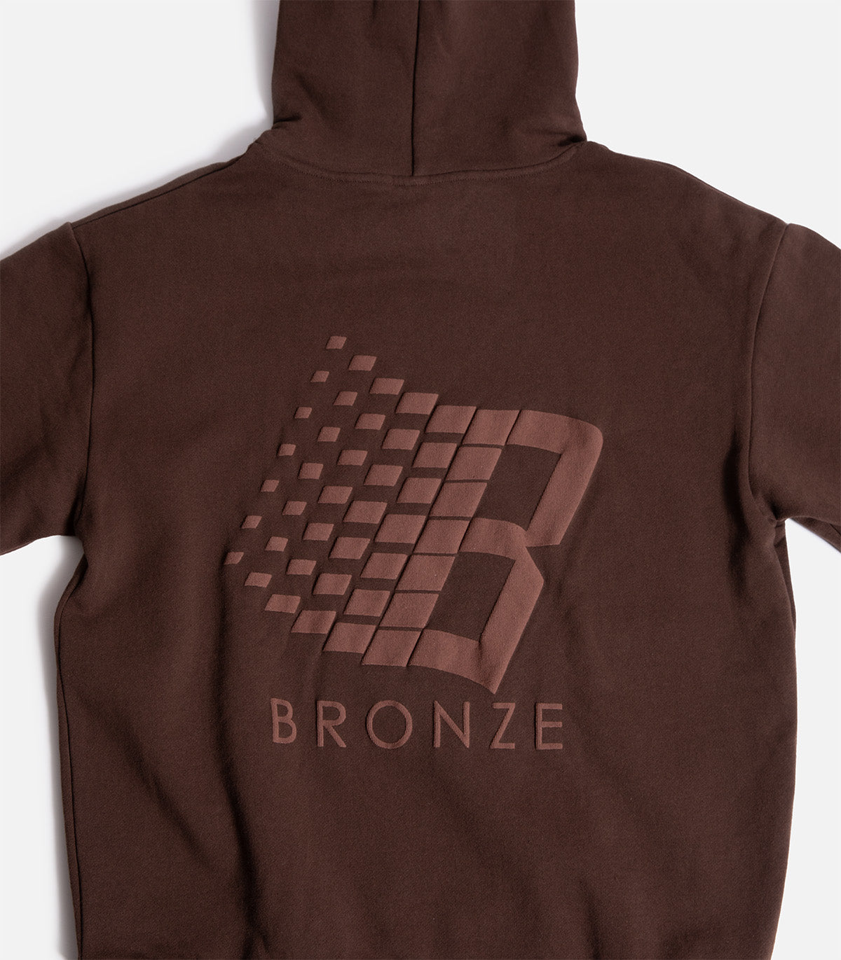 Bronze 56K B Logo Puff Print Hooded Sweatshirt