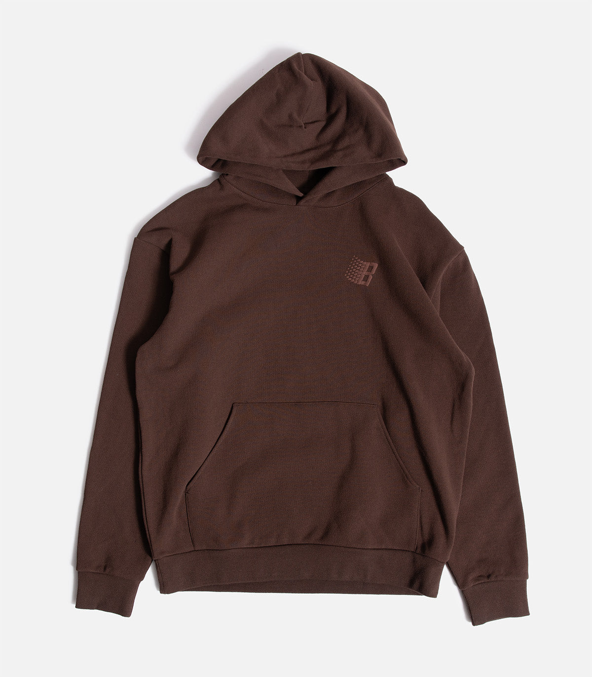 Bronze 56K B Logo Puff Print Hooded Sweatshirt