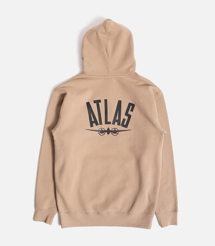 Atlas Plane Hooded Sweatshirt