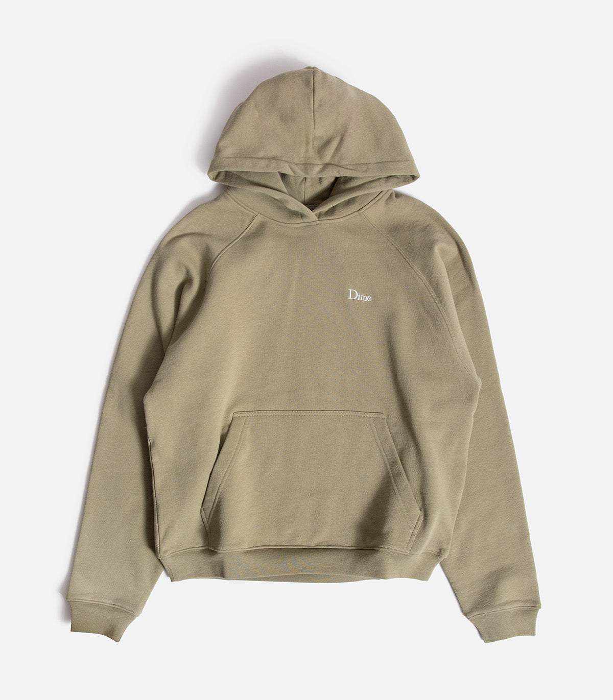 Dime Classic Small Logo Hooded Sweatshirt