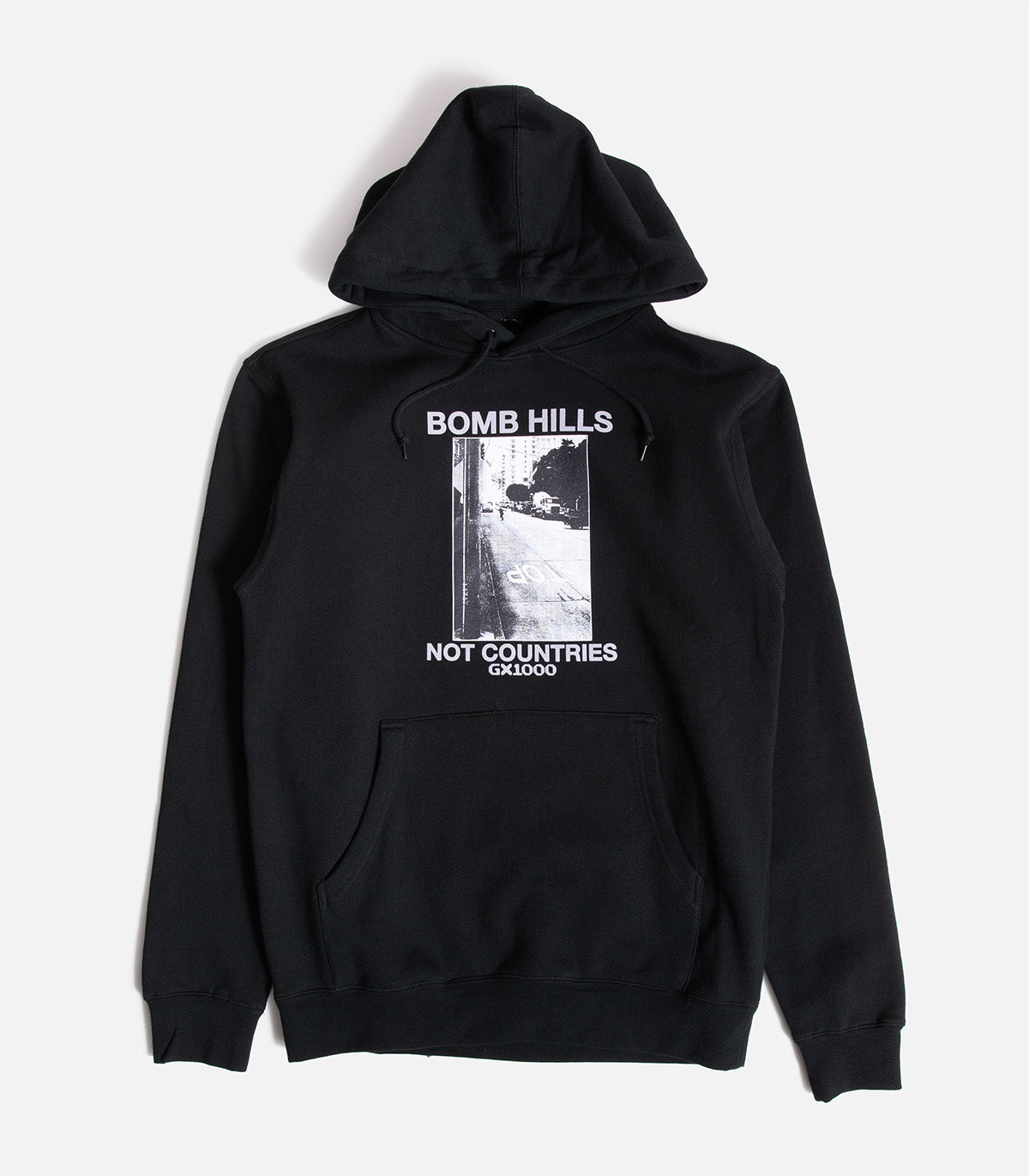 GX1000 Bomb Hills Not Countries Hooded Sweatshirt
