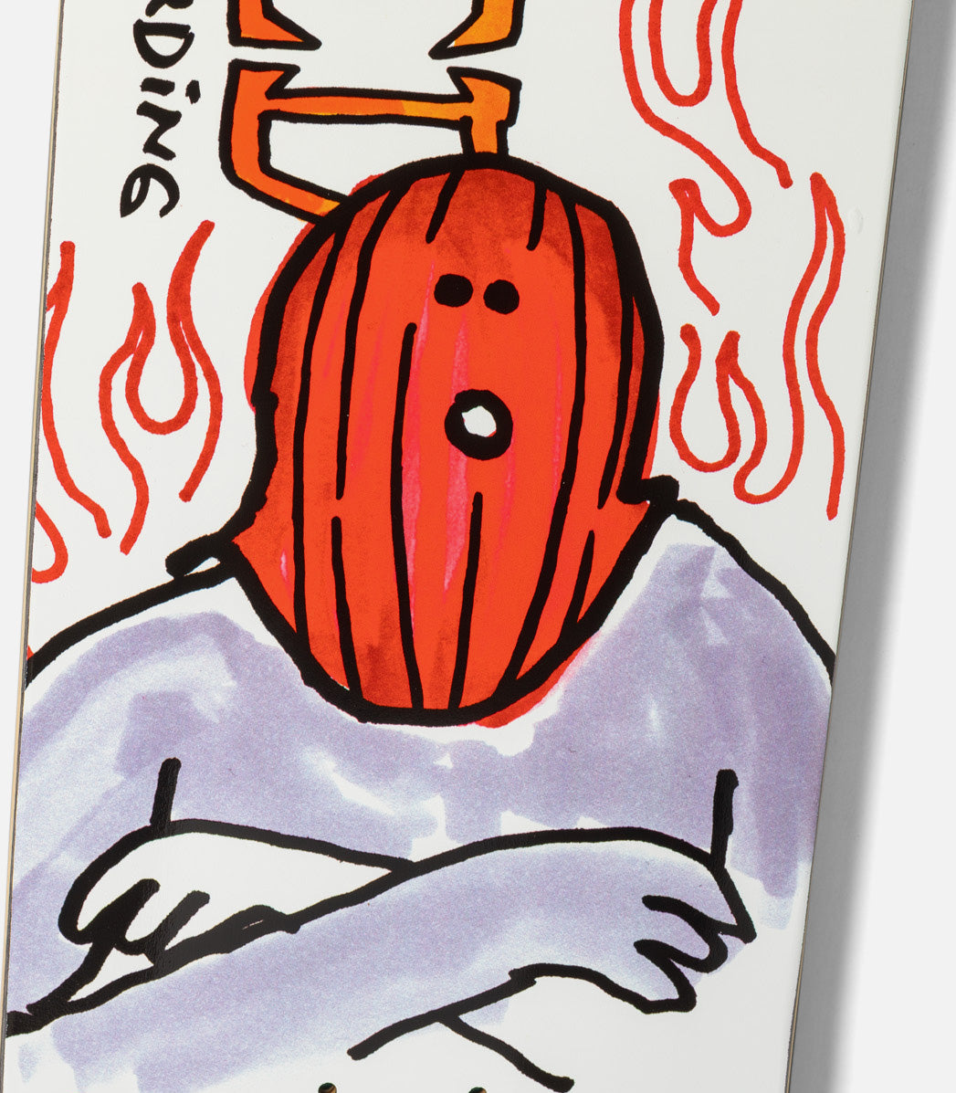 Krooked Andrew Wilson Fire Mask Deck