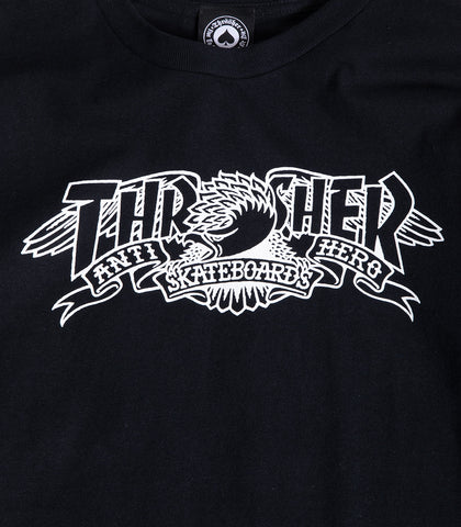 Thrasher X Antihero Mag Banner T-Shirt