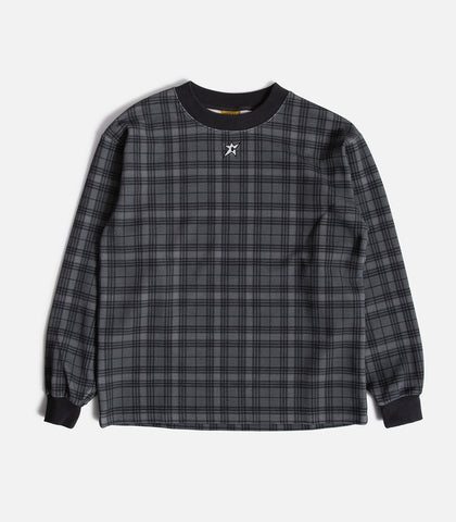 Carpet Plaid Thermal Long Sleeve T-Shirt