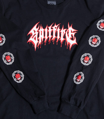 Spitfire Pentagram Drip Long Sleeve T-Shirt