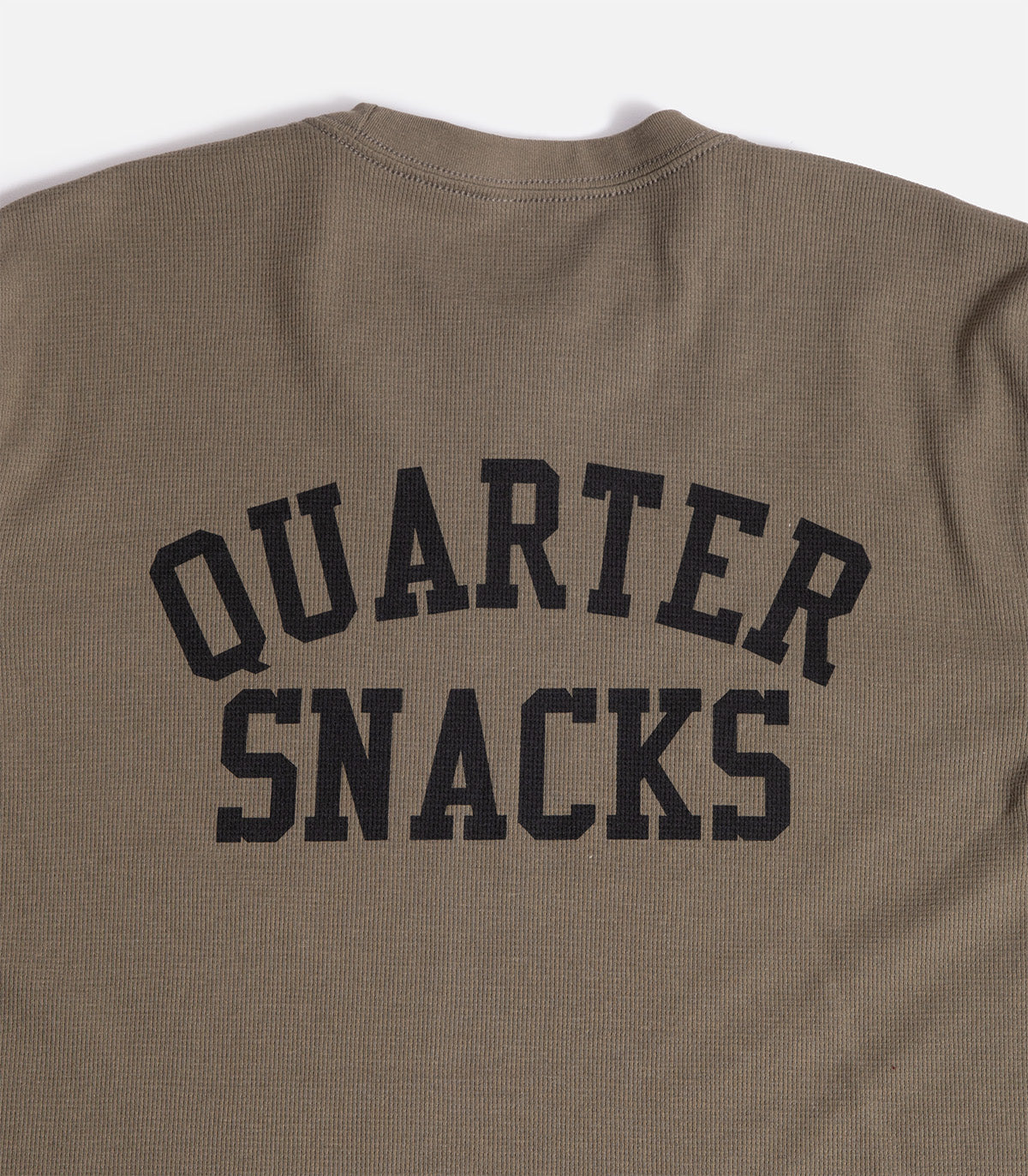 Quartersnacks Printed Thermal Long Sleeve T-Shirt