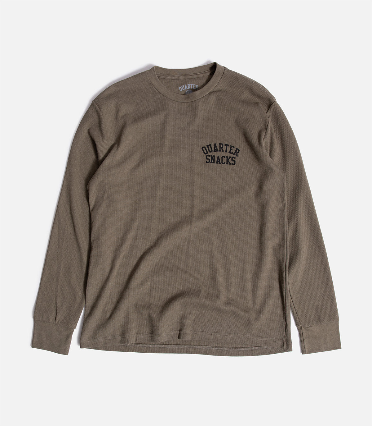 Quartersnacks Printed Thermal Long Sleeve T-Shirt
