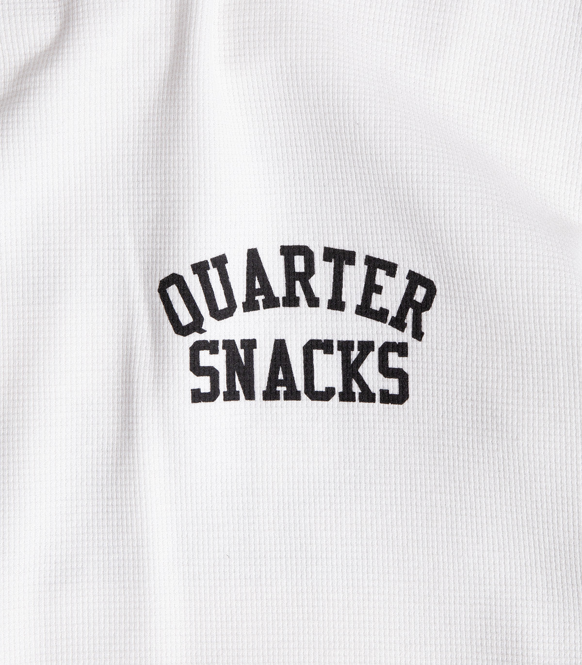 Quartersnacks Printed Thermal Long Sleeve T-Shirt