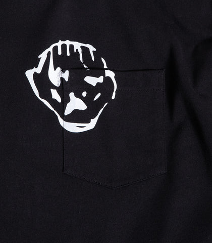 Dancer Head Pocket Long Sleeve T-Shirt