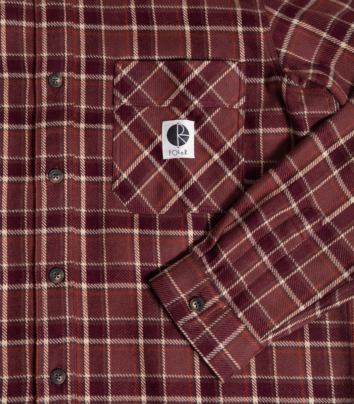 Polar Mike Long Sleeve Flannel Shirt