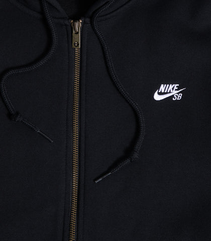 Nike SB Essentials Logo Zip Up Hooded Sweatshirt