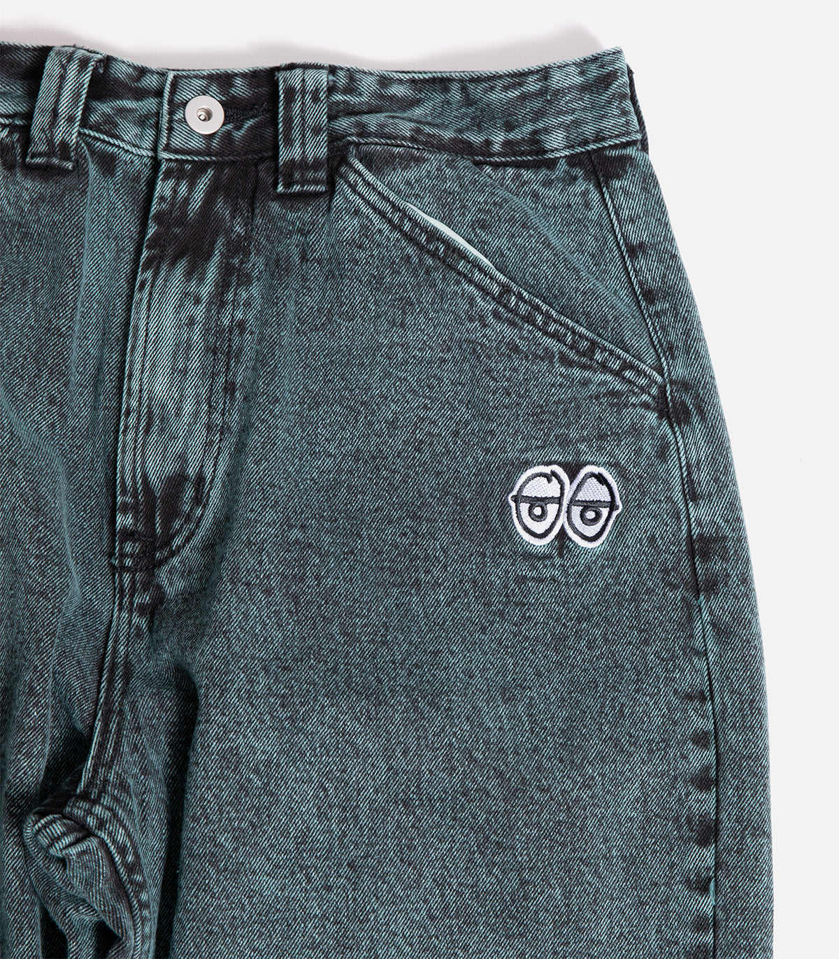 Krooked Eyes Denim Twill Pants