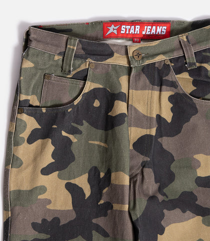 Carpet C-Star Camo Denim Pants