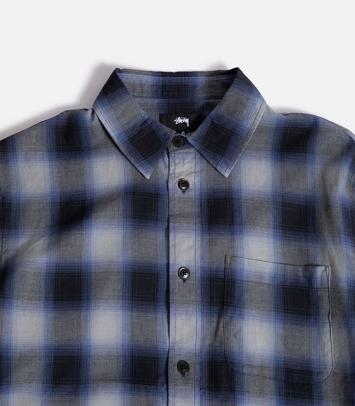 Stussy Beach Ombre Plaid Shirt