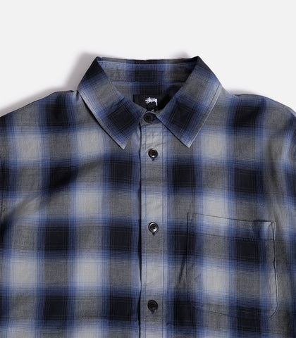 Stussy Beach Ombre Plaid Shirt