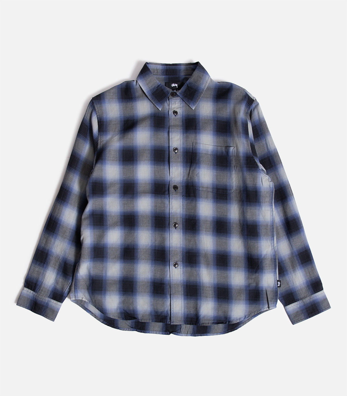 Stussy Beach Ombre Plaid Shirt