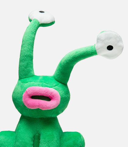 Butter Goods X Daniel Johnston Green Jeremiah Plushie