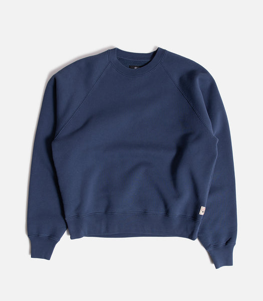 Stussy Fleece Raglan Crewneck Sweatshirt – Atlas